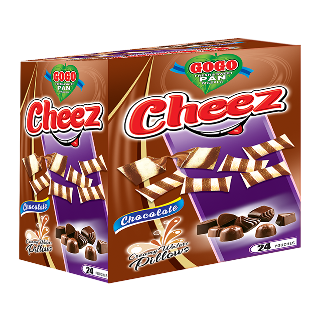 Gogo | Cheez Pillow Chocolate - Pack Of 36