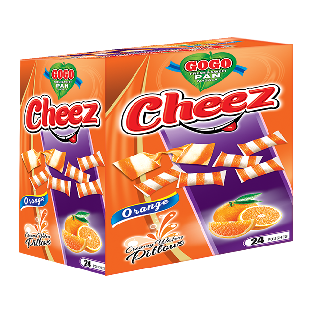 Gogo | Cheez Pillow Orange - Pack Of 36