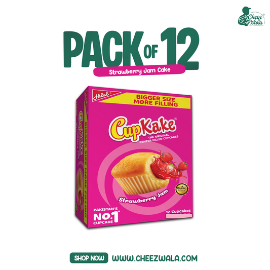 Hilal | Cupkake Strawberry - Pack Of 12