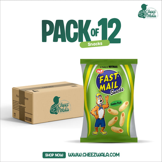 YAF | Fast Mail Green - Pack Of 12