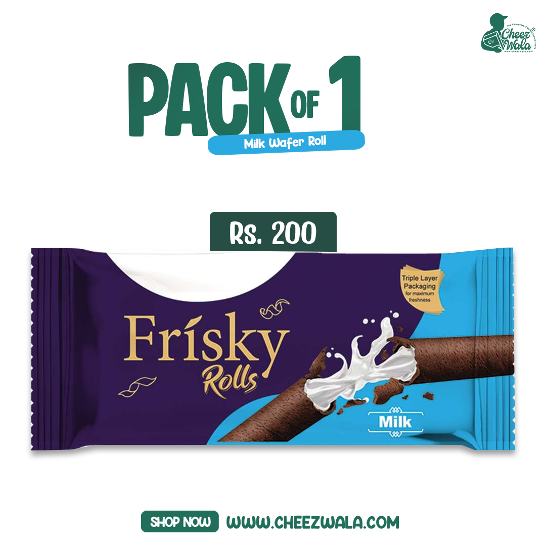 Inovative | Frisky Rolls Milk - Pack Of 01 (Rs. 200)