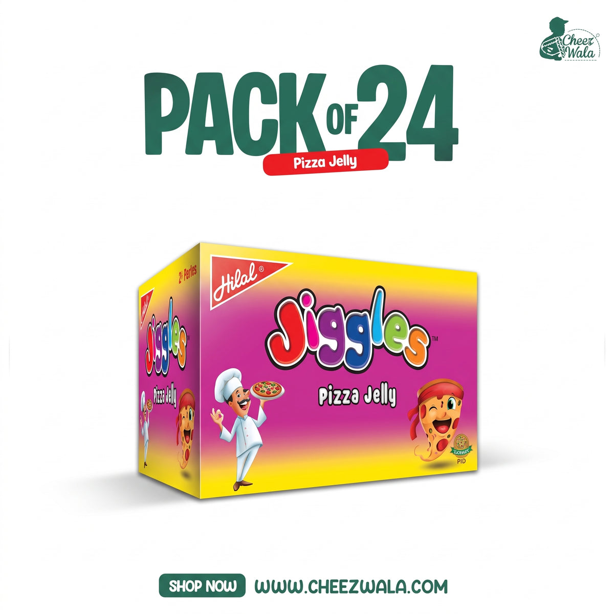 Hilal | Pizza Jelly - Pack Of 24