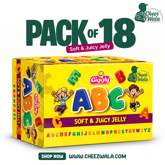 Giggly | Abc Jelly - Pack of 18
