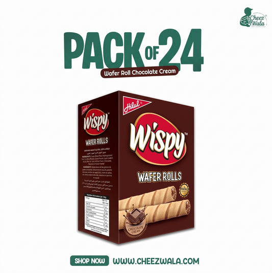 Hilal | Wispy Rolls Chocolate - Pack Of 24