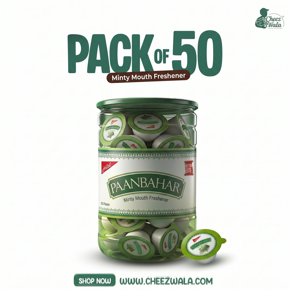 Hilal | Pan Bahar - Pack Of 50