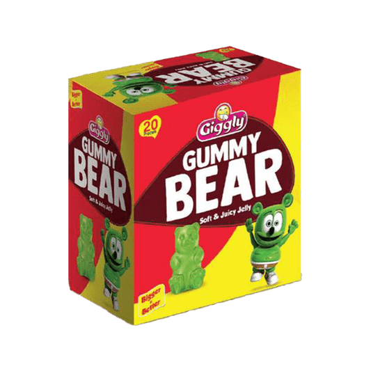 Giggly | Gummy Bear Jelly - Pack of 20