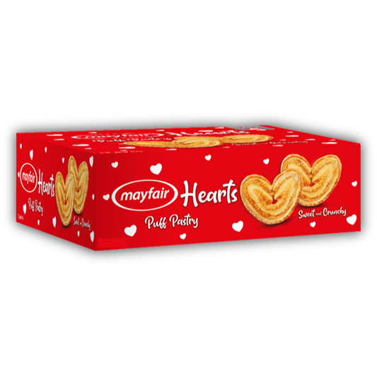 Mayfair | Hearts Puff Pastry - Pack Of 24
