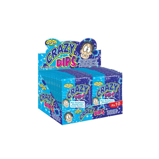 Jojo | Crazy Dips Blue Berry - Pack Of 24 (Rs. 10)
