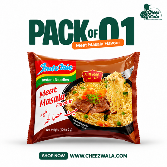 Indomie | Meat Masala Flavor Noodles 120gms - Pack of 01