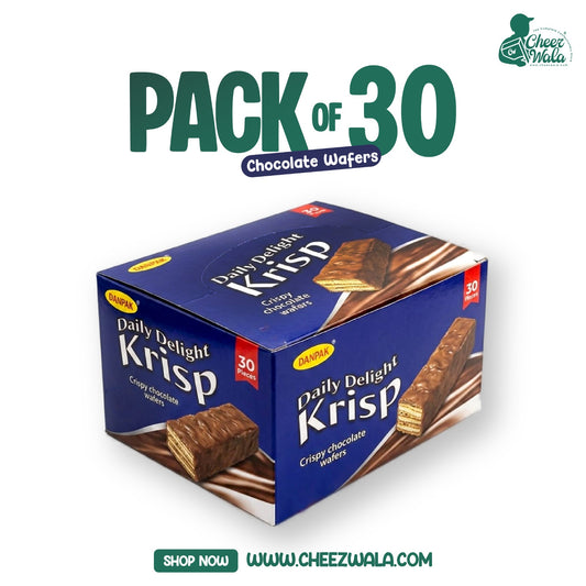 Danpak | Daily Delight Krisp Chocolate Wafers (Rs. 20) - Pack Of 30