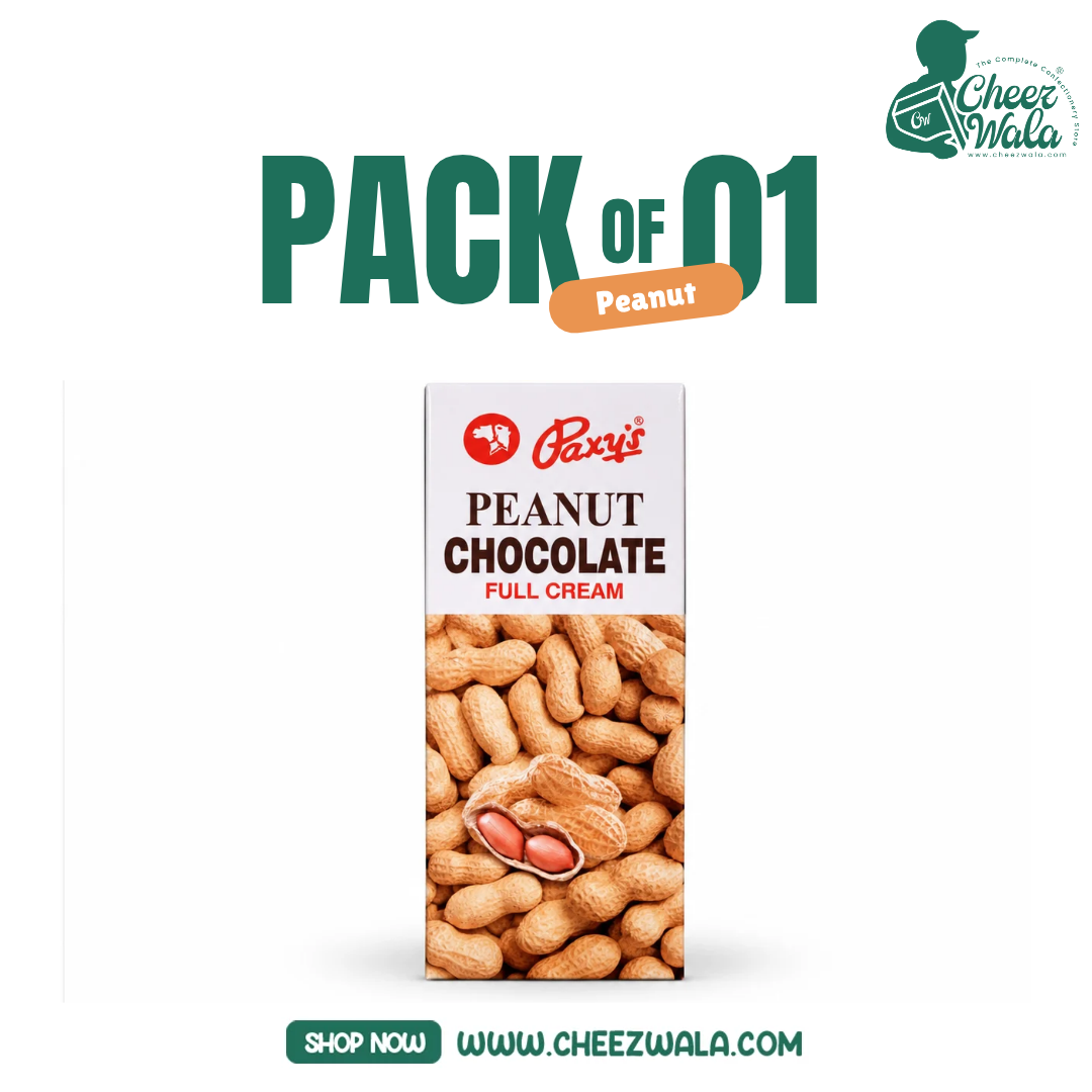 Paxy | Peanut Chocolate Full Cream - Pack of 01