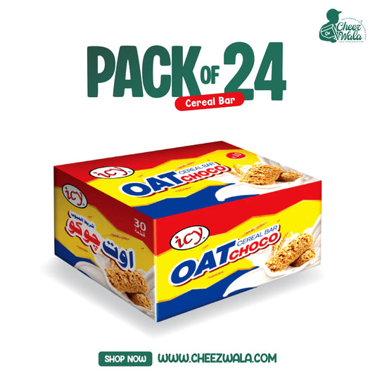 Icy | Oat Choco Cereal Bar - Pack Of 24 (Rs.10)