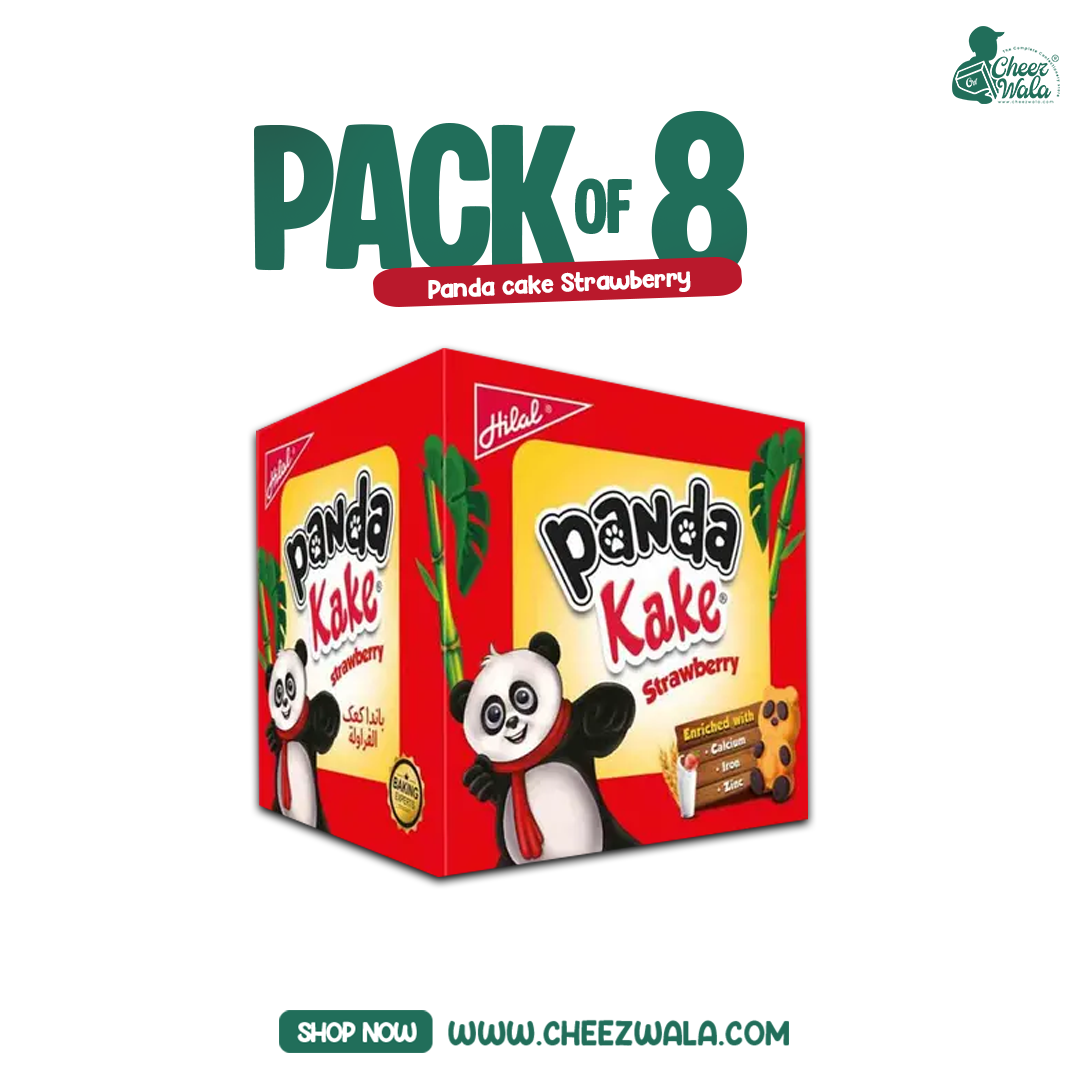 Hilal | Panda Kake Strawberry - Pack Of 08