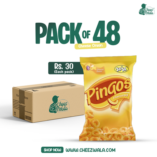 Jojo | Pingos Cheese - Pack Of 48 (Rs.30)