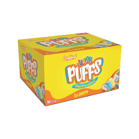 Candyland | Junior Puff Rainbow - Pack of 18