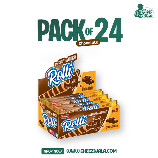 Forno | Rolli Chocolate Wafer Stick (Rs. 10) - Pack Of 24