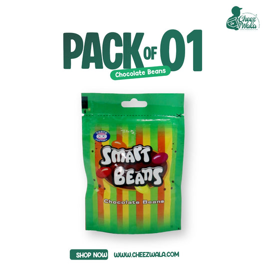 Taste Factory | Smart Beans Chocolate Beans Pouch - Pack of 01