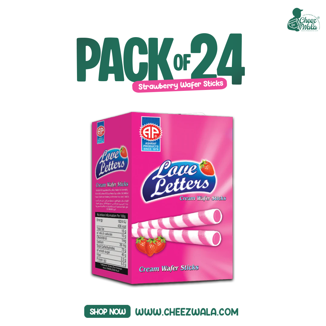 Ap | Love Letter Double Stick Strawberry - Pack Of 24