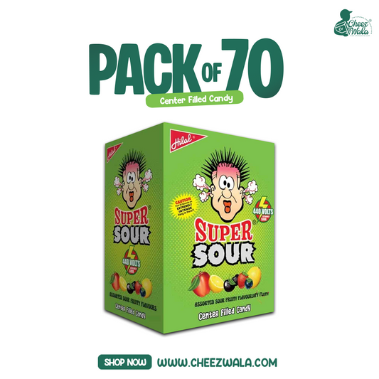 Hilal | Super Sour Candy - Pack Of 70