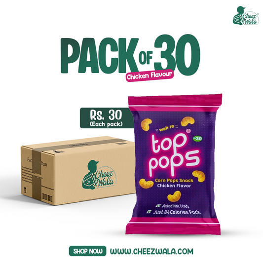 Top Pops Chicken (Red) - Pack Of 30 (Rs. 30)