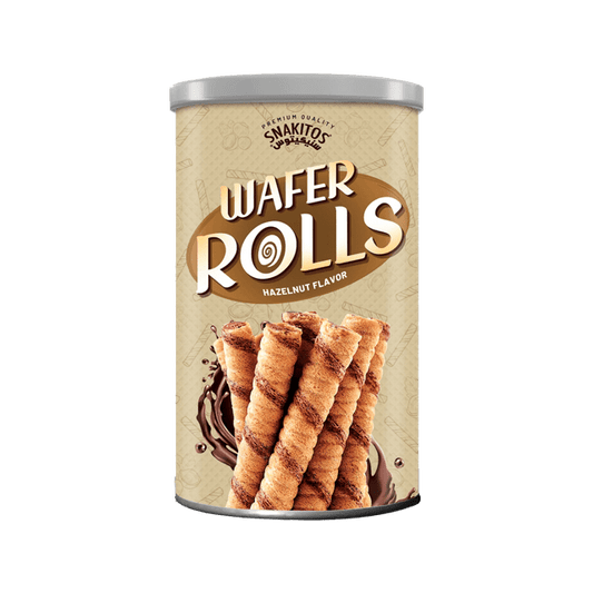 FM | Snakitos Wafer Rolls Hazelnut - Pack of 01