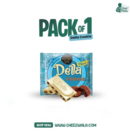Toren | Della White Milk Chocolate with Cookie - Pack of 01