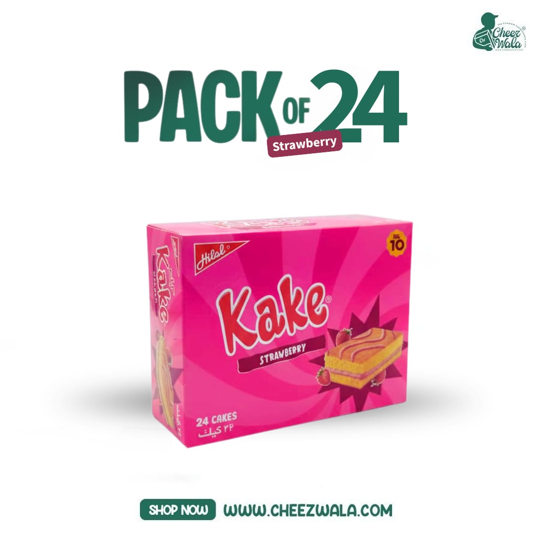 Hilal | Kake Strawberry - Pack Of 12