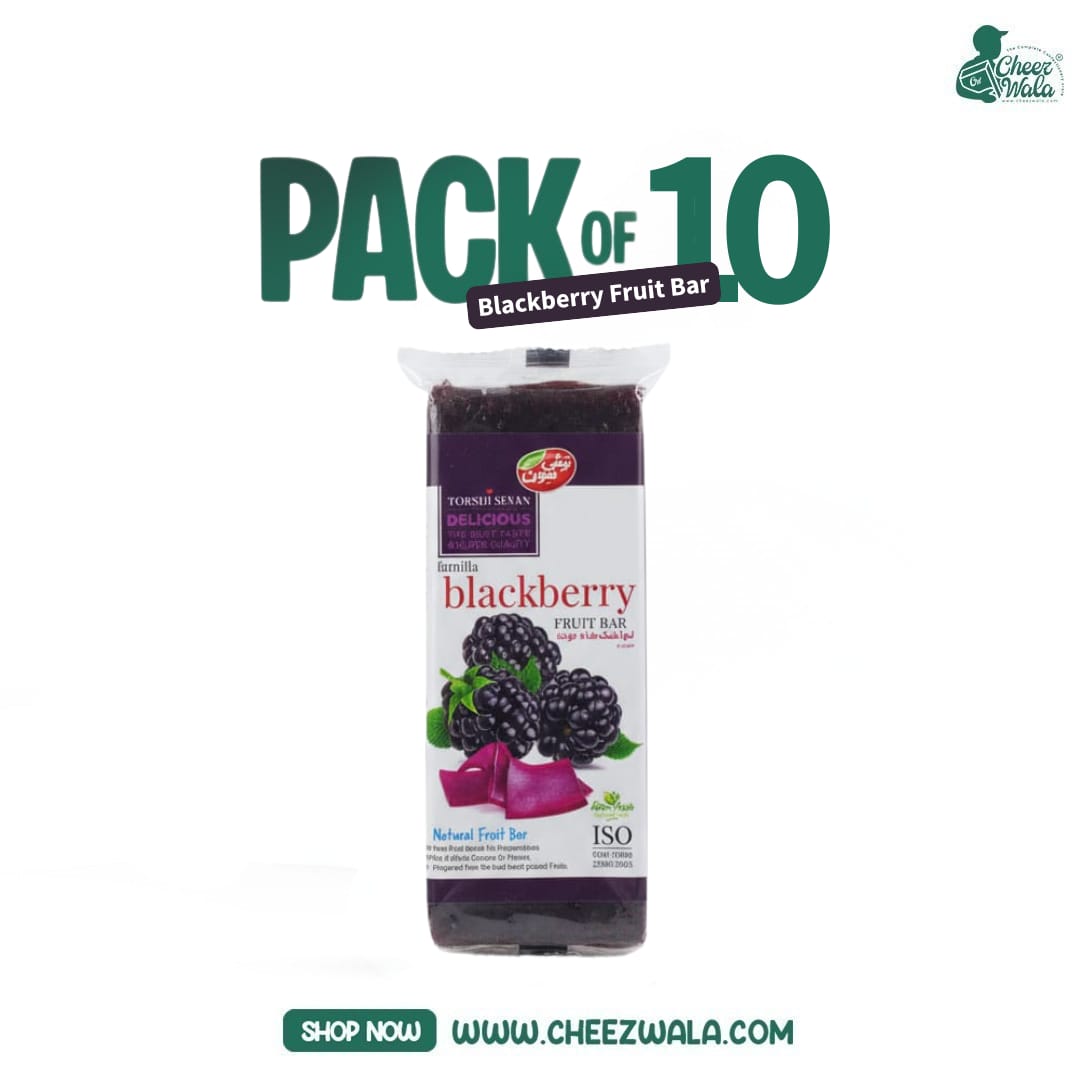 Torshi Sevan | Black Berry Fruit Bar - Pack of 10
