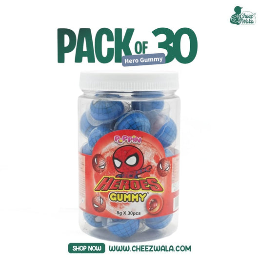 Poppin | Heroes Gummy Jar - Pack of 30