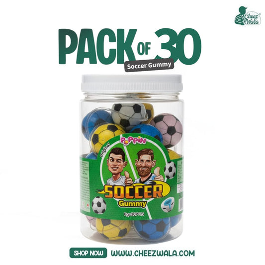 Poppin | Soccer Gummy Jar - Pack of 30