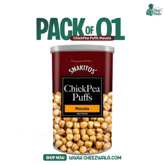 FM | Snakitos ChickPea Puffs Masala  - Pack of 01