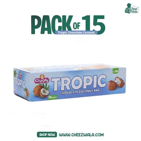 Giggly | Tropic Chocolate Coconut - Pack Of 15