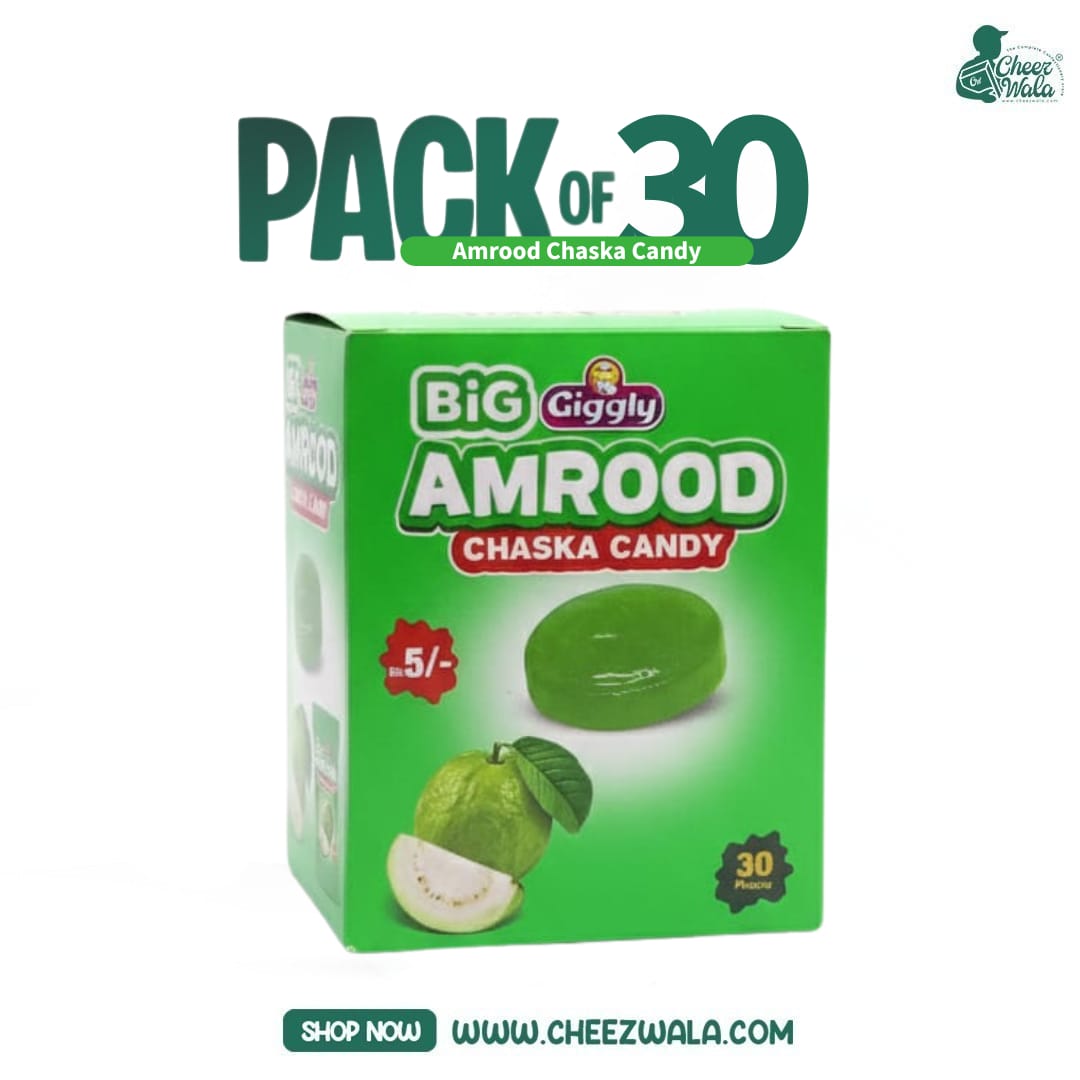 Giggly | Amrood Chaska Candy - Pack Of 30