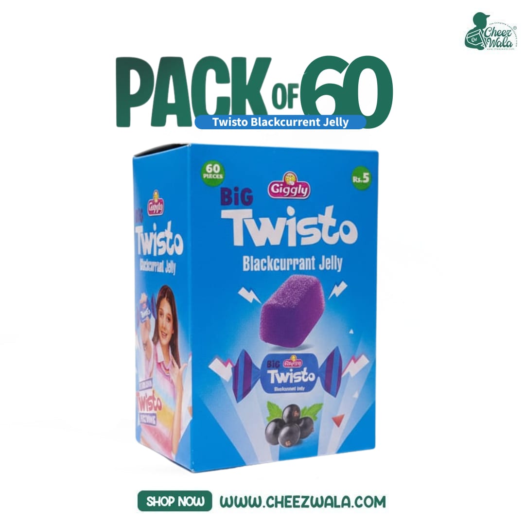 Giggly | Twisto Black Currant - Pack of 60