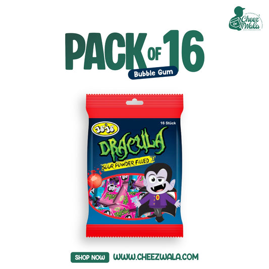 Jojo | Dracula Bubble Gum - Pack of 16