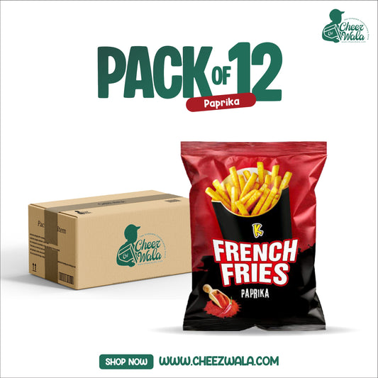 French Fries Paprika - Pack of 12
