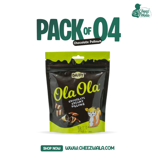 Daffy | Ola Ola Chocolate Pillow Wafer - Pack Of 04