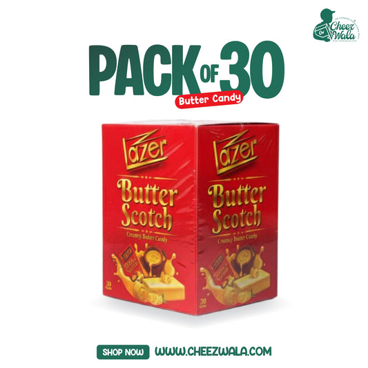 Lazer | Butter Scotch Candy - Pack of 30