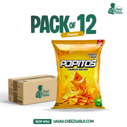 Sunny | Popitos Cheezy Craze (Rs.20) - Pack of 12