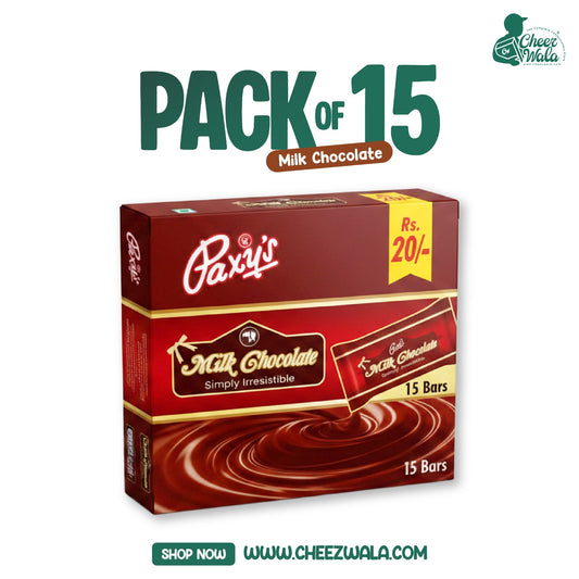 Paxy | Milk Chocolate - Pack Of 15 (Rs. 20)