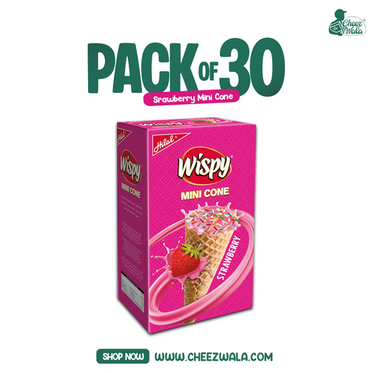 Hilal | Wispy Cone Strawberry - Pack Of 30