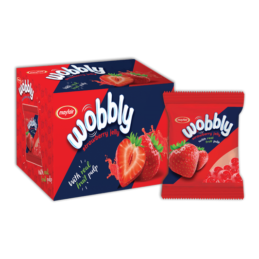 Mayfair | Wobbly Strawberry Jelly - Pack Of 24