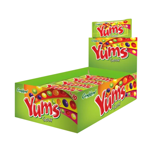 Candyland | Yums Sour - Pack Of 24