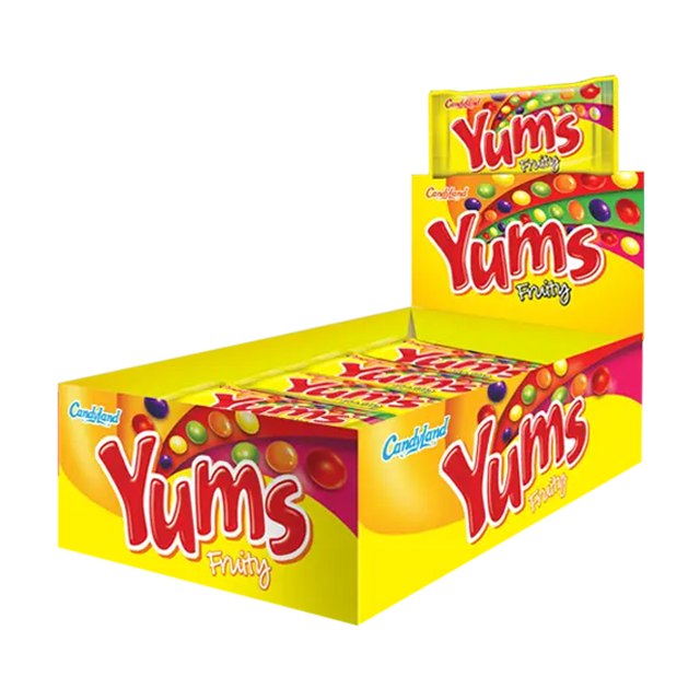 Candyland | Yums Fruity - Pack Of 24