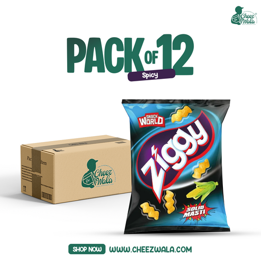 Snack World | Ziggy Solid Masti Jumbo - Pack Of 12