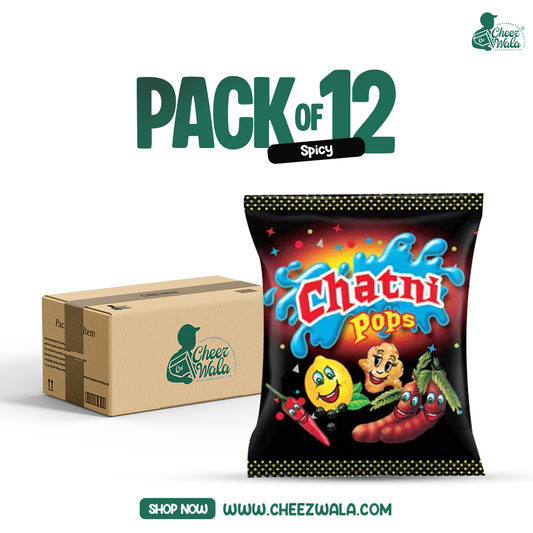 Sunder | Chatni Pops Jumbo - Pack Of 12