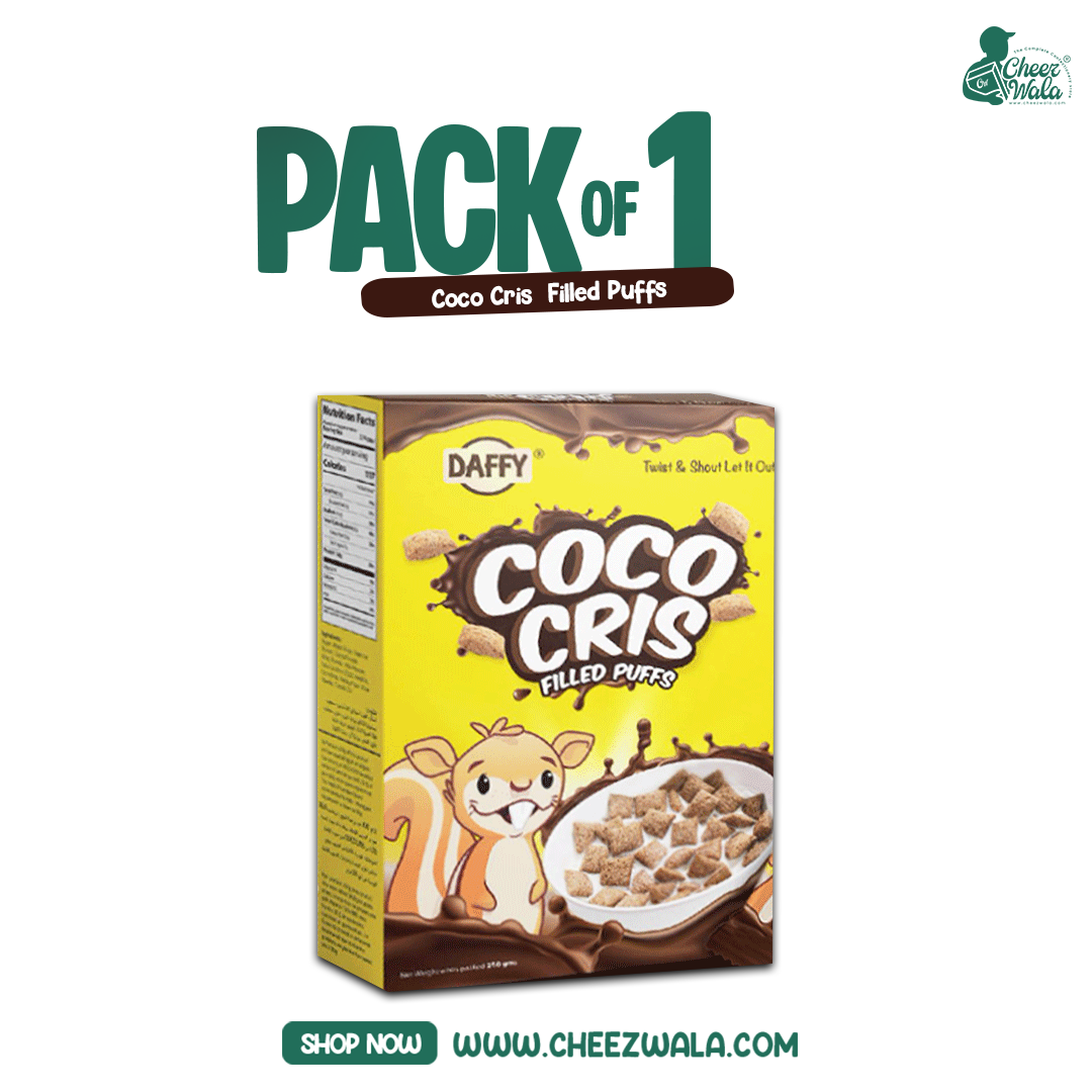 Daffy | Coco Cris Chocolate Cup Cereal 250gms - Pack of 01