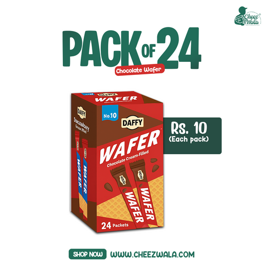 Daffy | Wafer Chocolate Cream Filled - Pack Of 24 (Rs.10)