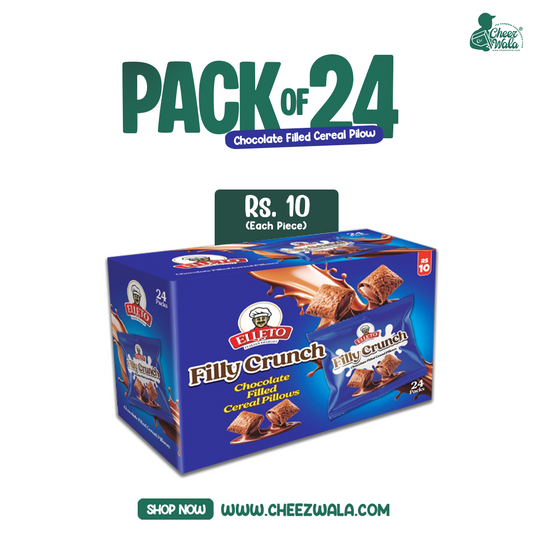 Icy | Filly Crunch Chocolate Filled Cereal Pillow - Pack of 24 (Rs.10)