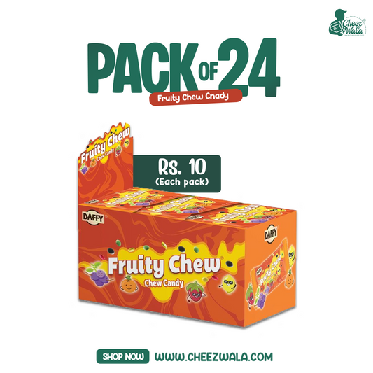 Daffy | Fruity Chew - Pack Of 24 (Rs.10)